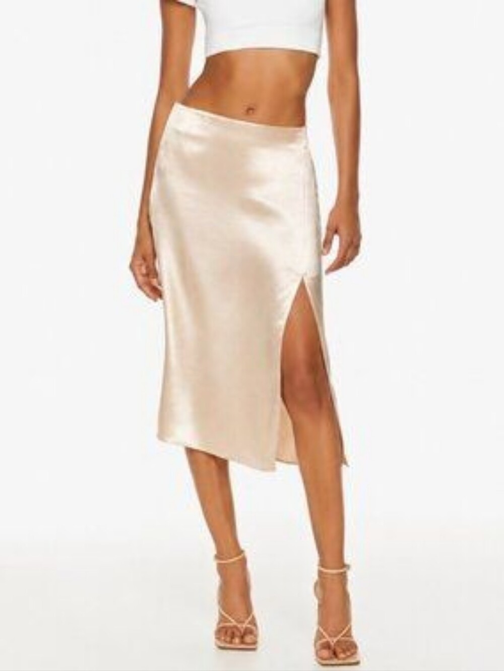 aritzia x Babaton eames satin skirt